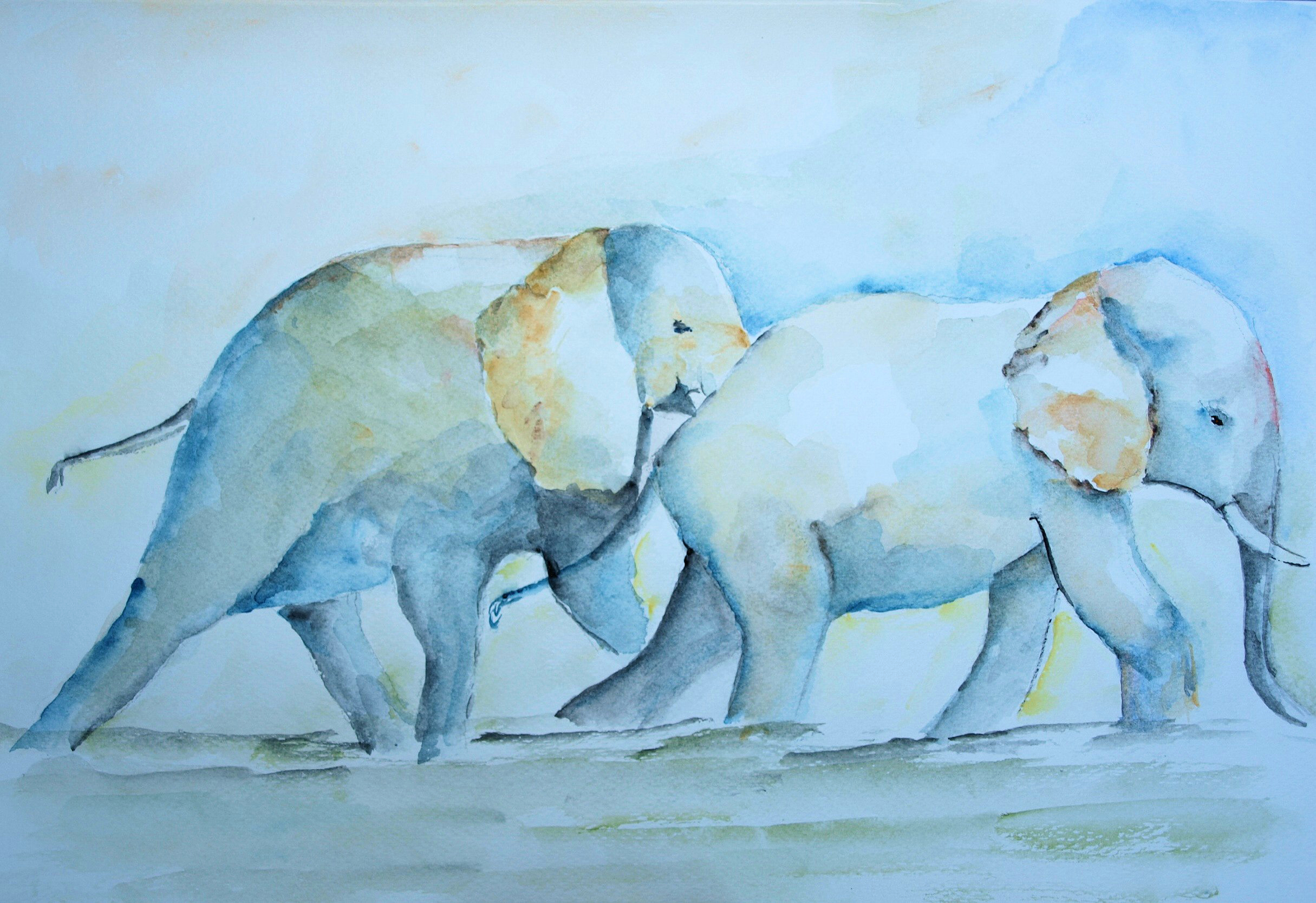 Elefanten-Duo